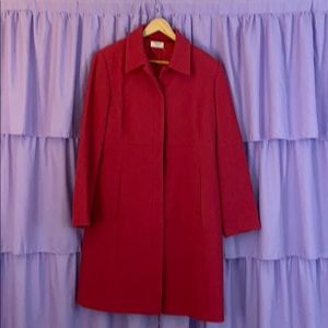 Brooks Brother Pink Wool Coat